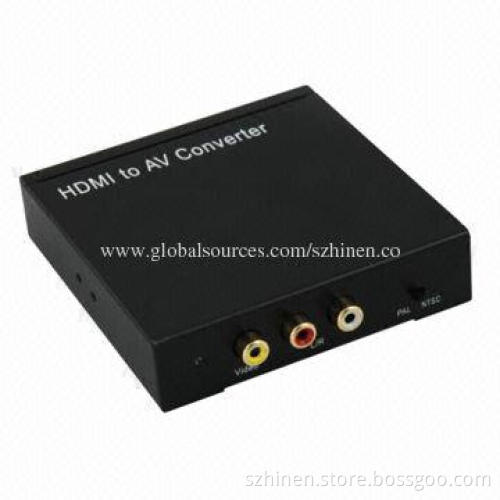 HDMI to AV Converter, Supports Uncompressed R/L Audio Output